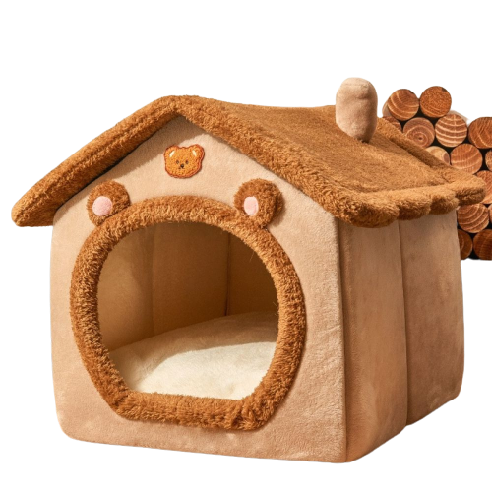 Casa dobrável para cães e gatos Fourpata - Pet Caixas