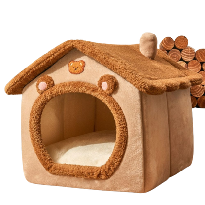 Casa dobrável para cães e gatos Fourpata - Pet Caixas