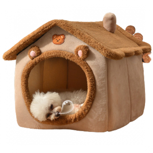 Casa dobrável para cães e gatos Fourpata - Pet Caixas