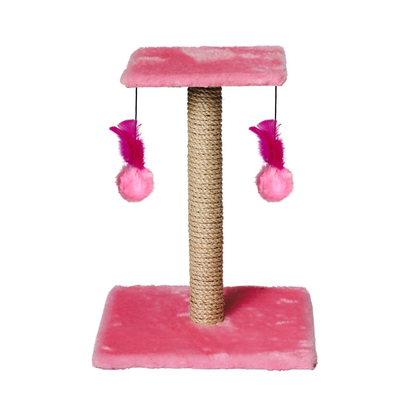Arranhador Para Gatos Poste Com Brinquedo Gato Duplo Exclusivo