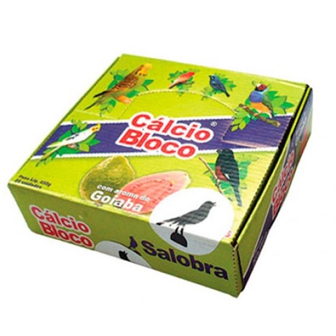 Calcio Bloco Aves E Passaros Caixa Com 20 Unid