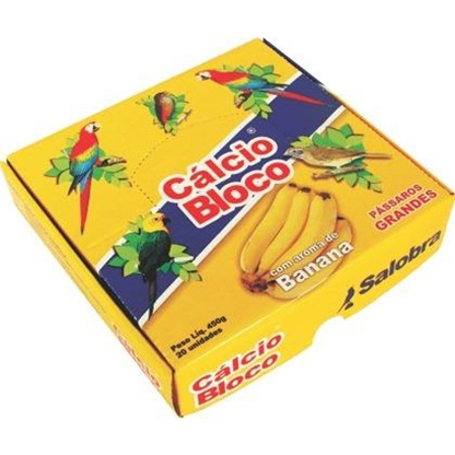 Calcio Bloco Aves E Passaros Caixa Com 20 Unid