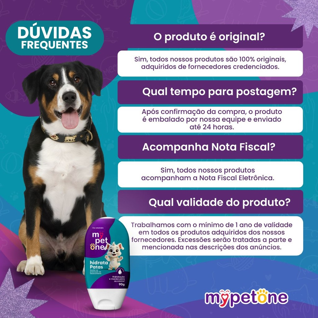 Hidratante Para Patas Pet 90g Mypetone Cães E Gatos