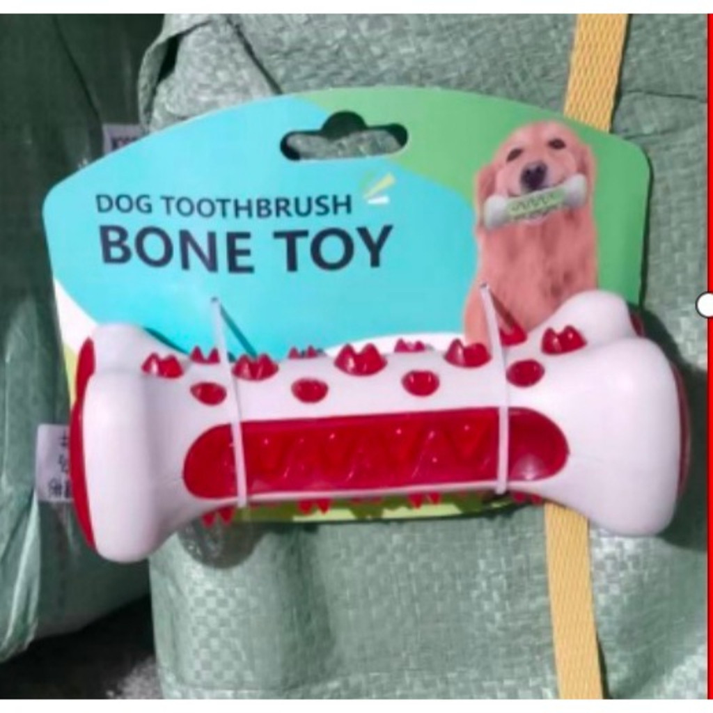 Brinquedo Mordedor Para Cachorro Saúde Dental Modelo De Osso