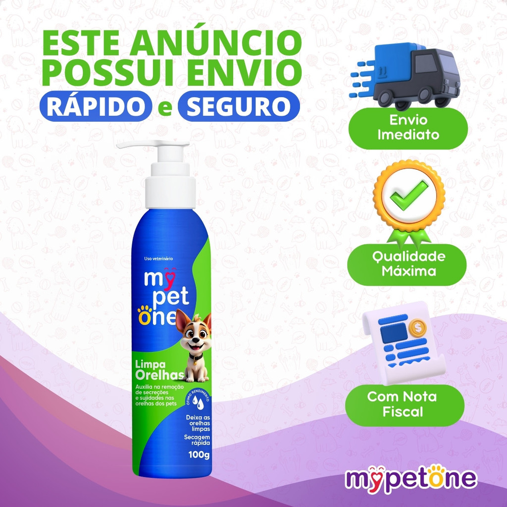 Limpa Orelhas Mypetone - 100g