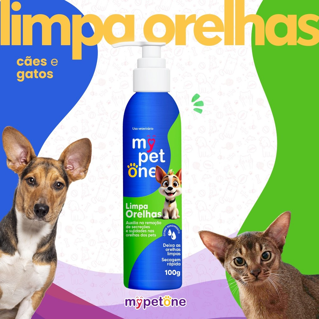 Limpa Orelhas Mypetone - 100g