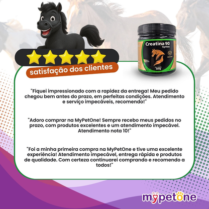 Creatina 90 Syntec Suplemento Para Cavalo - 500g