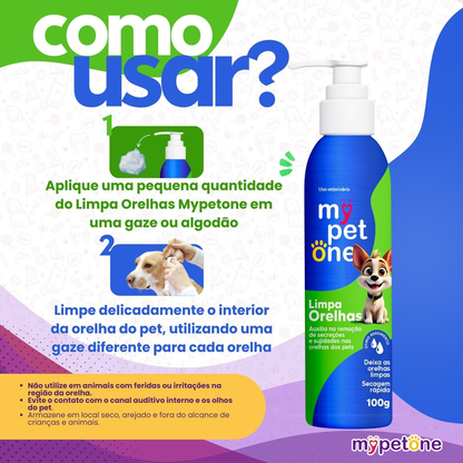 Limpa Orelhas Mypetone - 100g