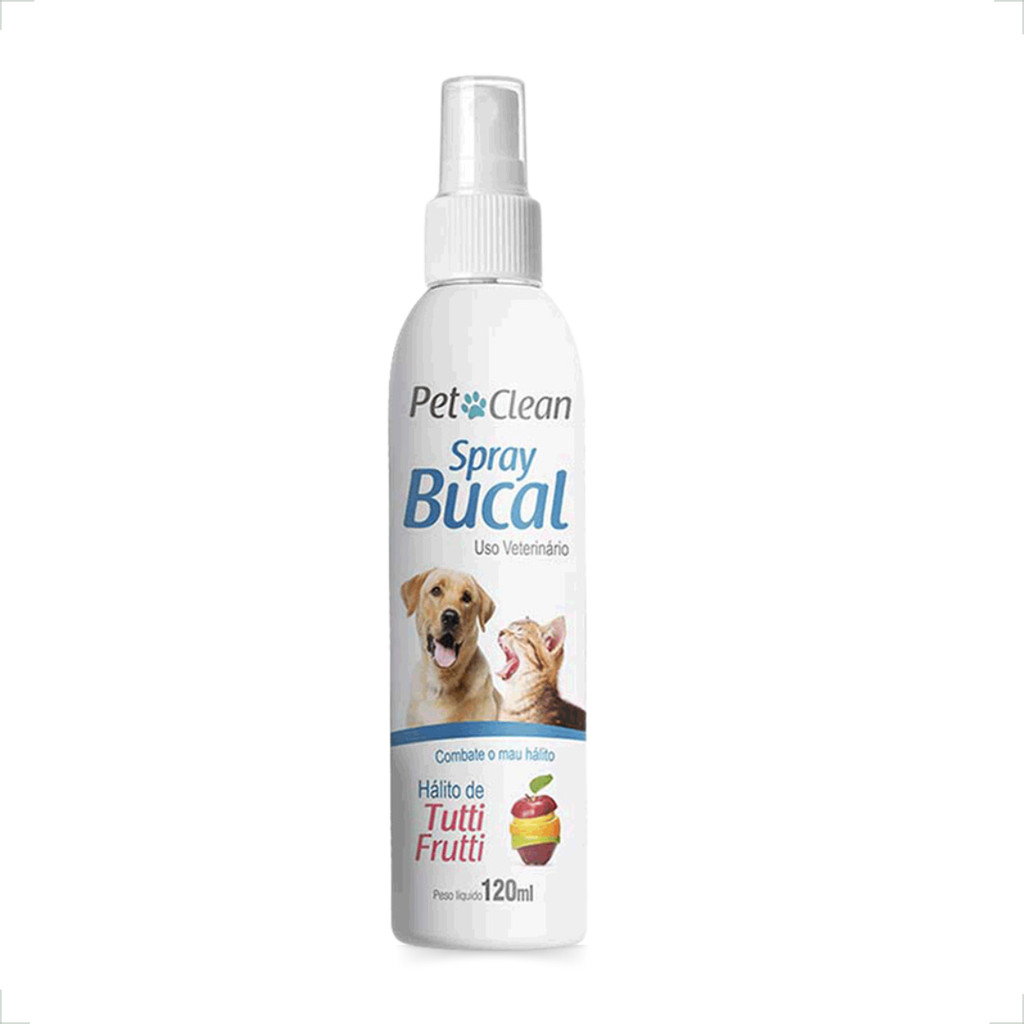 Spray Bucal Tutti-Frutti Pet Clean - 120mL