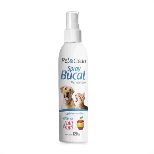 Spray Bucal Tutti-Frutti Pet Clean - 120mL