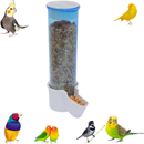 Kit Malha Larga 1 Comedouro 120ml + 1 Bebedouro 100ml Aves Pássaros Em Geral Canario Periquito