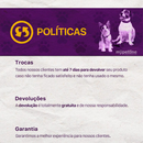 Shampoo Antiparasitário World Veterinária Dug's para Cães - 500ml