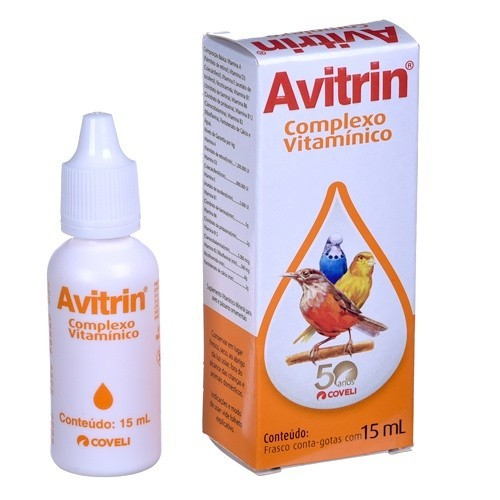 Suplemento Aves Avitrin Complexo Vitamínico 15ml