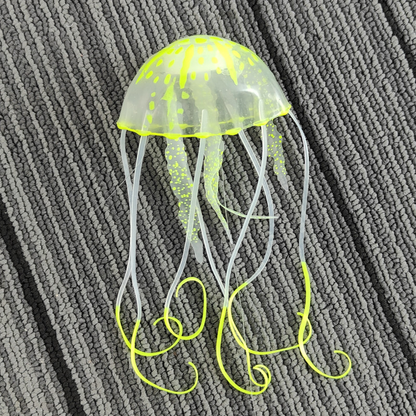 Decorações Vívidas De Água-Viva De Silicone Para Um Lindo Display De Aquário .