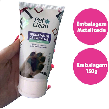 Hidratante de Patinhas Pet Clean Coxins para Cães - 150g