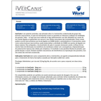 02 Ivernectina Ivercanis 3mg Cães 15kg 4 Comprimidos World
