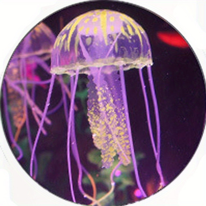 Decorações Vívidas De Água-Viva De Silicone Para Um Lindo Display De Aquário .