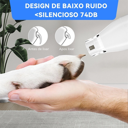Kit de limpeza para cães 7 em 1 Aspirador de Pelos Pet Animais de estimação com 4 pentes de cabelo aspirador