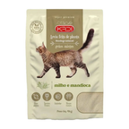 Areia Biodegradável Kadi Grão Misto (fino e grosso) Gato 4kg Milho Mandioca Cat Gatos bio