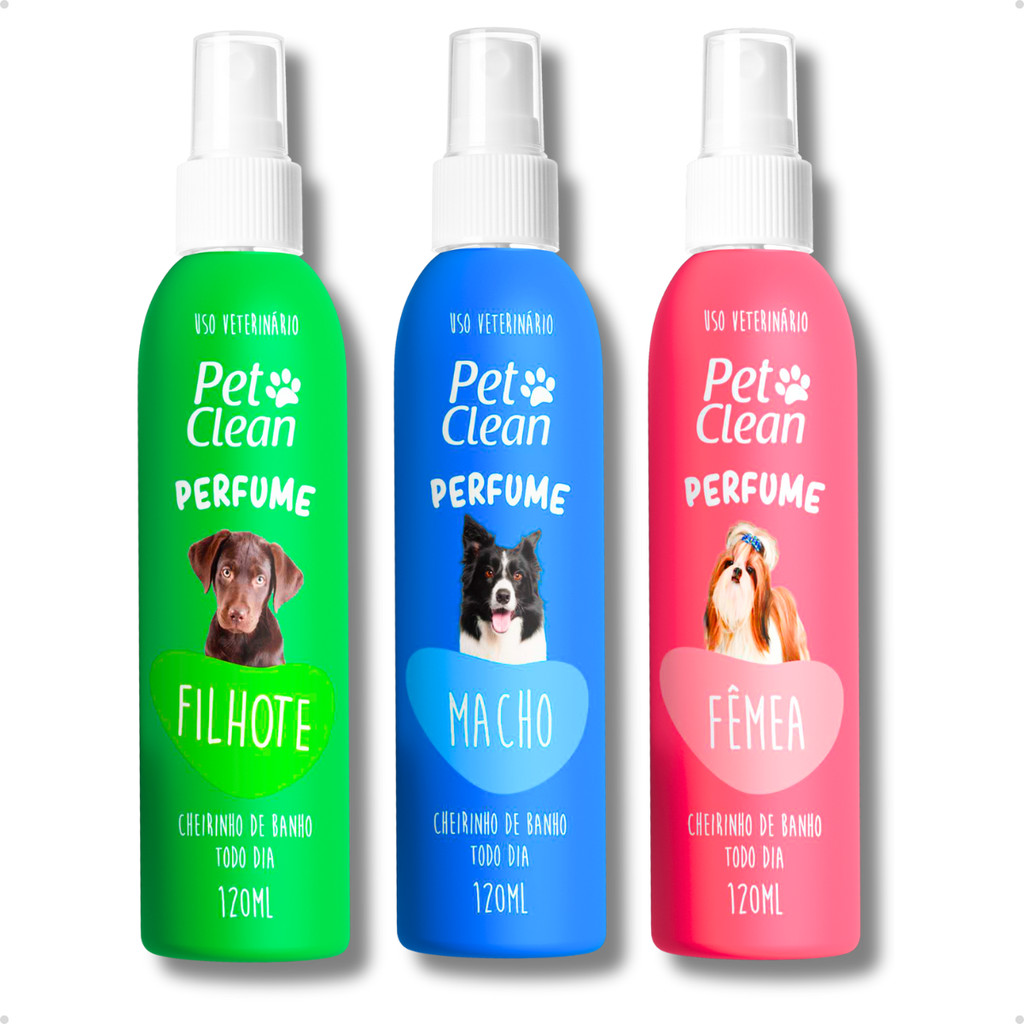 Perfume para Cachorro e Gato Pet Clean - 120 ml