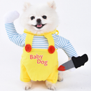 Fantasia De Animal De Estimação/Cachorro Deadly/Cosplay hoodie Do Cão Dia Das Bruxas Roupa Transformação outfit