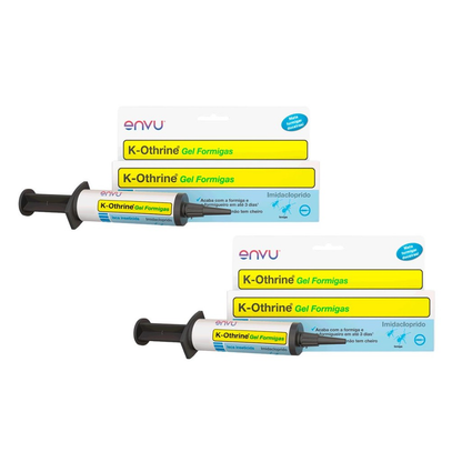 02 Gel K-Othrine Para Formigas 10Gr Bayer Efeito Imediato