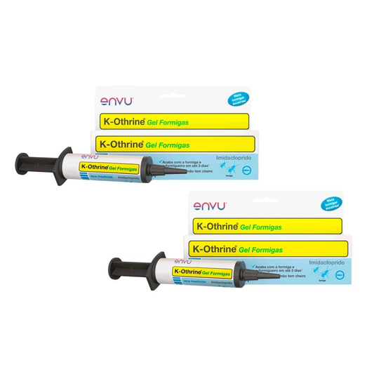 02 Gel K-othrine Para Formigas 10gr Bayer Efeito Imediato