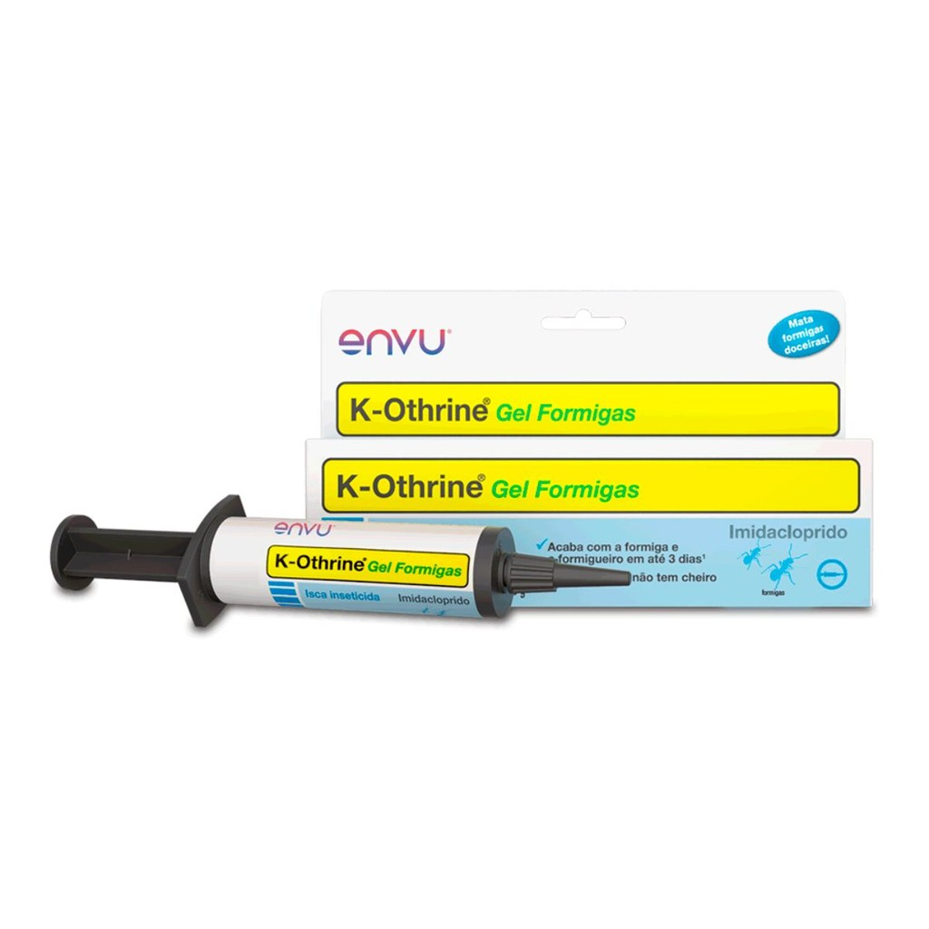 02 Gel K-othrine Para Formigas 10gr Bayer Efeito Imediato