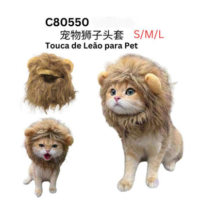 Peruca De Leão / Funny Chapéus Para Pet De Estimação / Vestir Roupas Fofas / Acessórios De Festa
