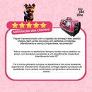 Caixa de Transporte Brinqpet Nº 3 Rosa para Cães e Gatos