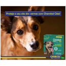 Kit 2 Chemital Chemitec Vermífugo para Cães - 4 Comprimidos