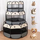 Casinha de cachorro grande portátil dobrável para cachorros e gatos resistente