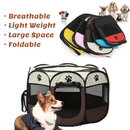 Casinha de cachorro grande portátil dobrável para cachorros e gatos resistente
