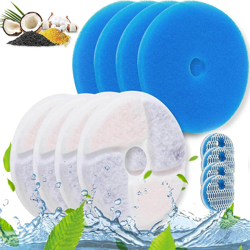 Fonte de Água Automática para Pets 2L em Aço Inoxidável Silenciosa com Janela de Nível para Gatos e Cães VITOR
