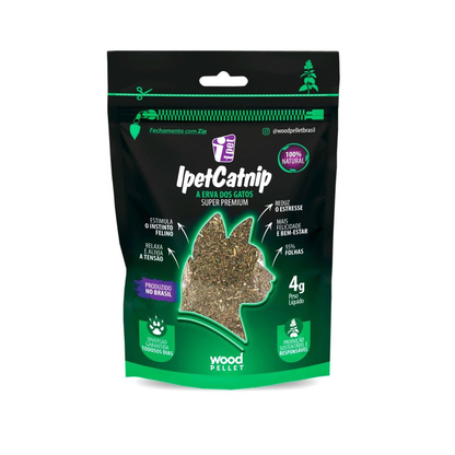 Catnip Erva Para Gatos Relaxante Premium- Ipetcatnip 4G