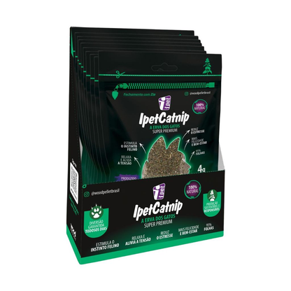 Catnip Erva Para Gatos Relaxante Premium- IpetCatnip 4g
