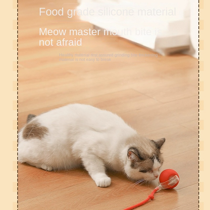 Bola De Brinquedo Elétrica Interativa Para Gatos , Super Drive , Rolante Sensor De Ativação De Movimento , Gatinho Anima